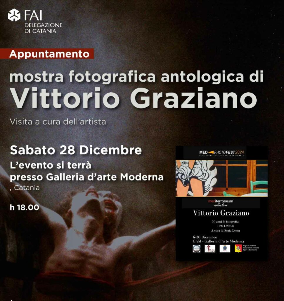 FAI: Visita guidata alla mostra antologica del fotografo Vittorio Graziano